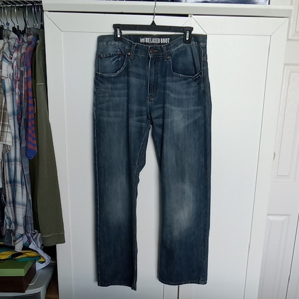 Lee 34x28  Blue Bootcut Jeans EUC